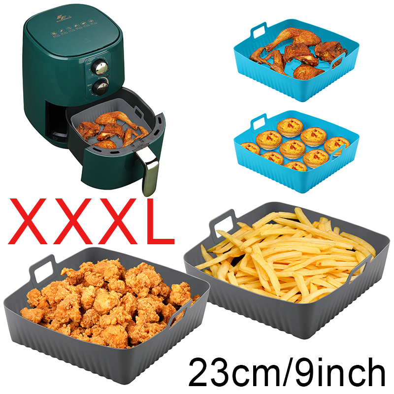 Air Fryer Silicone Pot Liner - Квадратные большие силиконовые вкладыши для аэрофритюрницы,