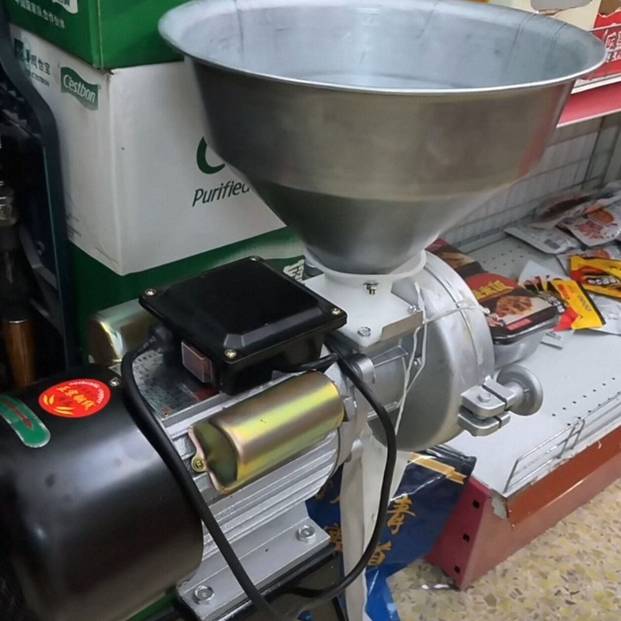 Coffee Bean Grinder Electric - Электрическая мельница для зерна, измельчитель кукурузы,