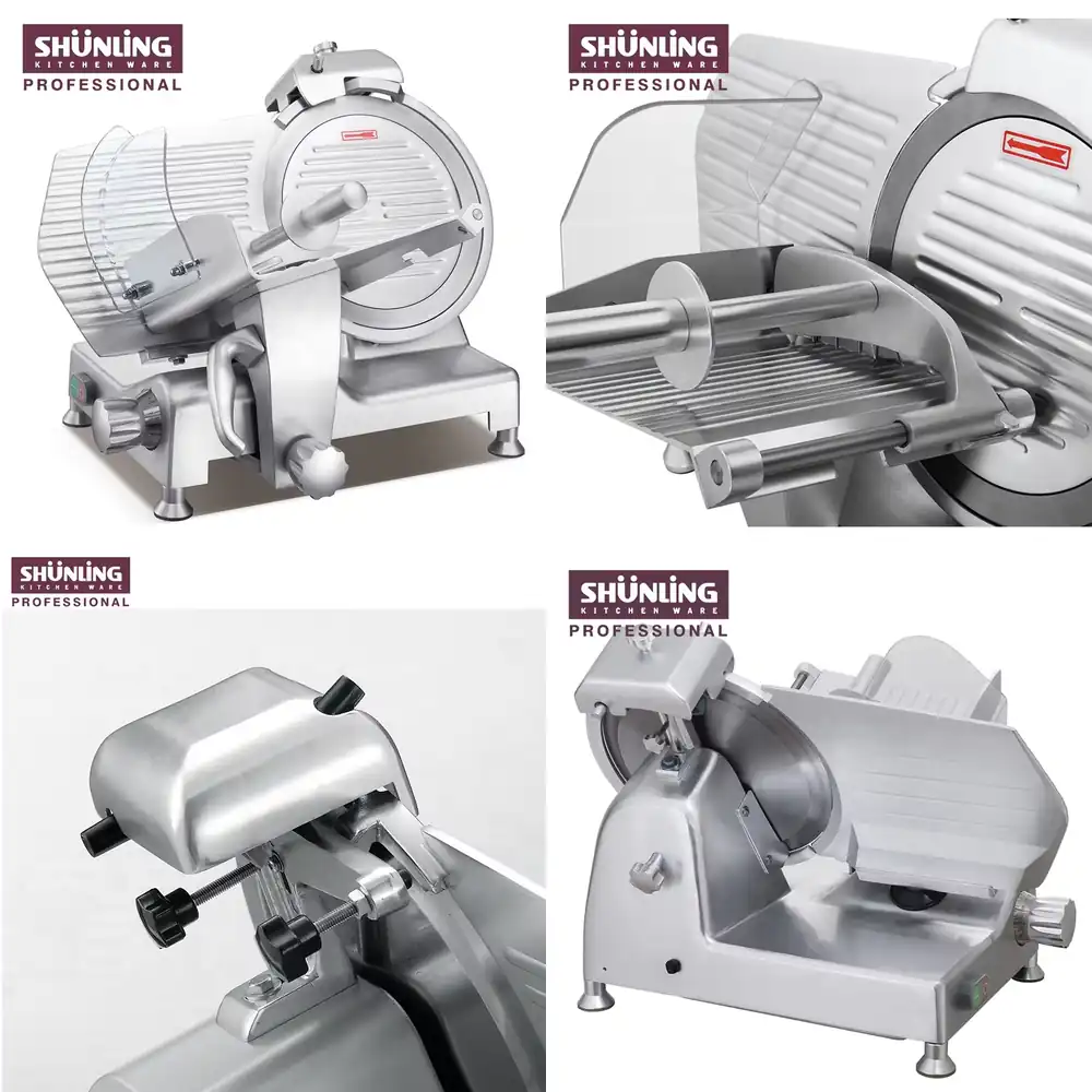 Automatic Meat Slicer Home - Новая электрическая мясорезка SHUNLING из нержавеющей