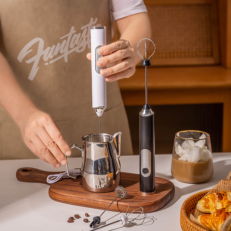 Immersion Hand Blender Set - Электрический вспениватель молока, блендер, беспроводной миксер
