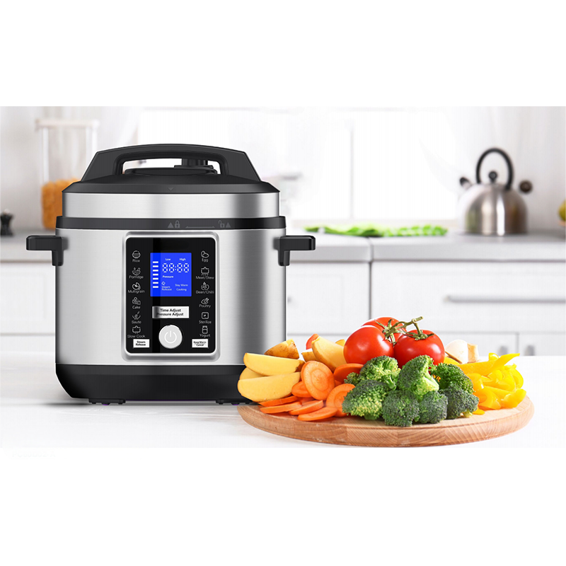 Smart Instant Pressure Cooker - Электрическая скороварка из алюминия с защитой