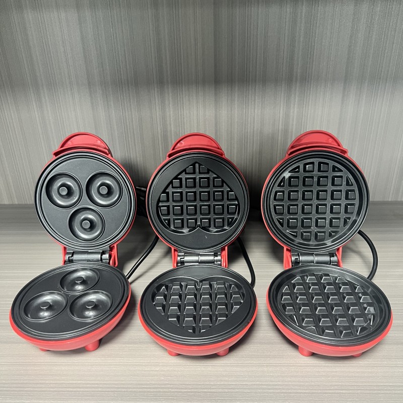 Mini Waffle Maker Machine - Многофункциональная мини-вафельница в форме сердца с