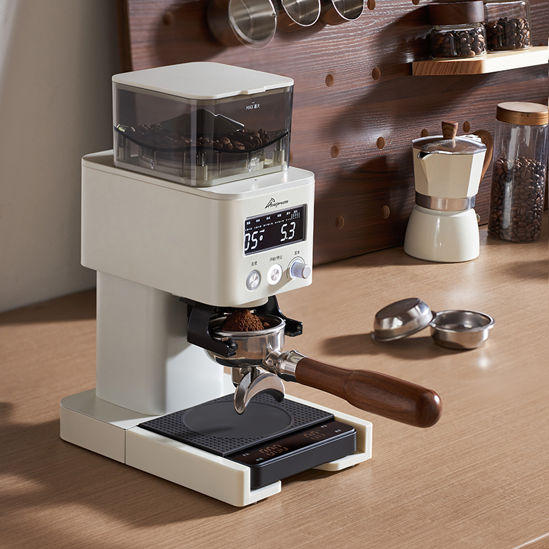 Coffee Bean Grinder Electric - Электрическая кофемолка, регулируемые заусенцы, 30 уровней