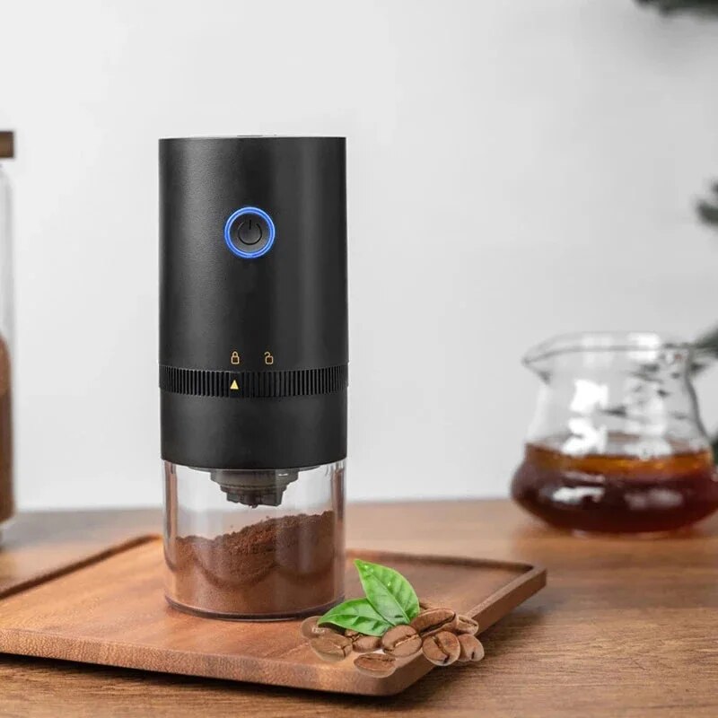 Coffee Bean Grinder Electric - Подборка AliExpress Кофемолка с USB-зарядкой, профессиональная