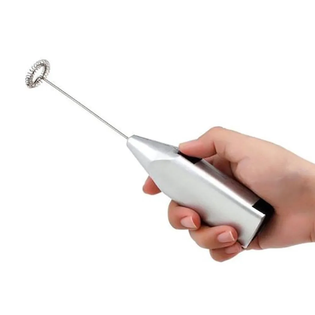 Electric Milk Frother Handheld - Бытовая мини-электрическая ручная взбивалка для яиц