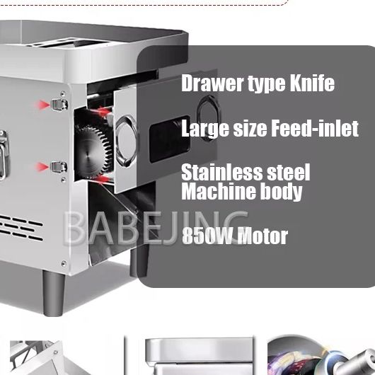Automatic Meat Slicer Home - Многофункциональная автоматическая мясорезка из нержавеющей стали
