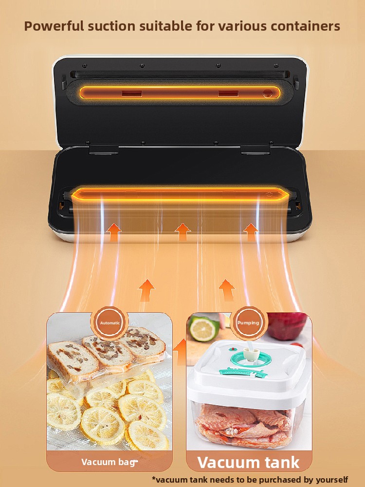 Мини-вакуумный упаковщик: авто – обзор и цена Food Vacuum Sealer Machine