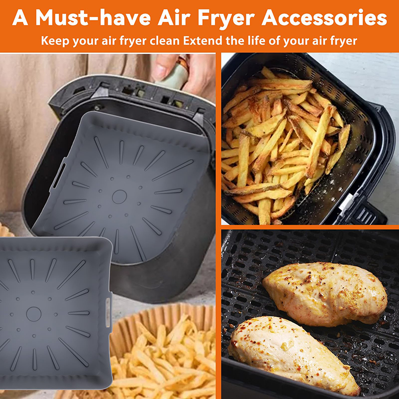 Большая силиконовая корзина дл – обзор и цена Air Fryer Silicone Pot Liner
