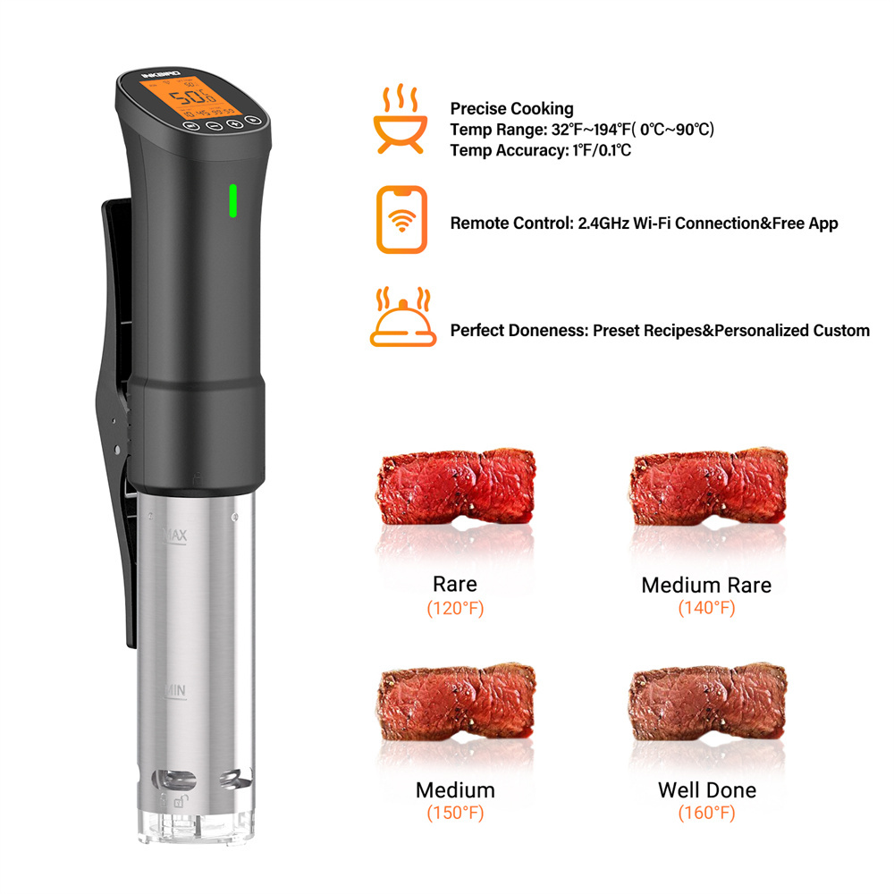 INKBIRD Кулинарная прецизионна – обзор и цена Digital Sous Vide Precision Cooker