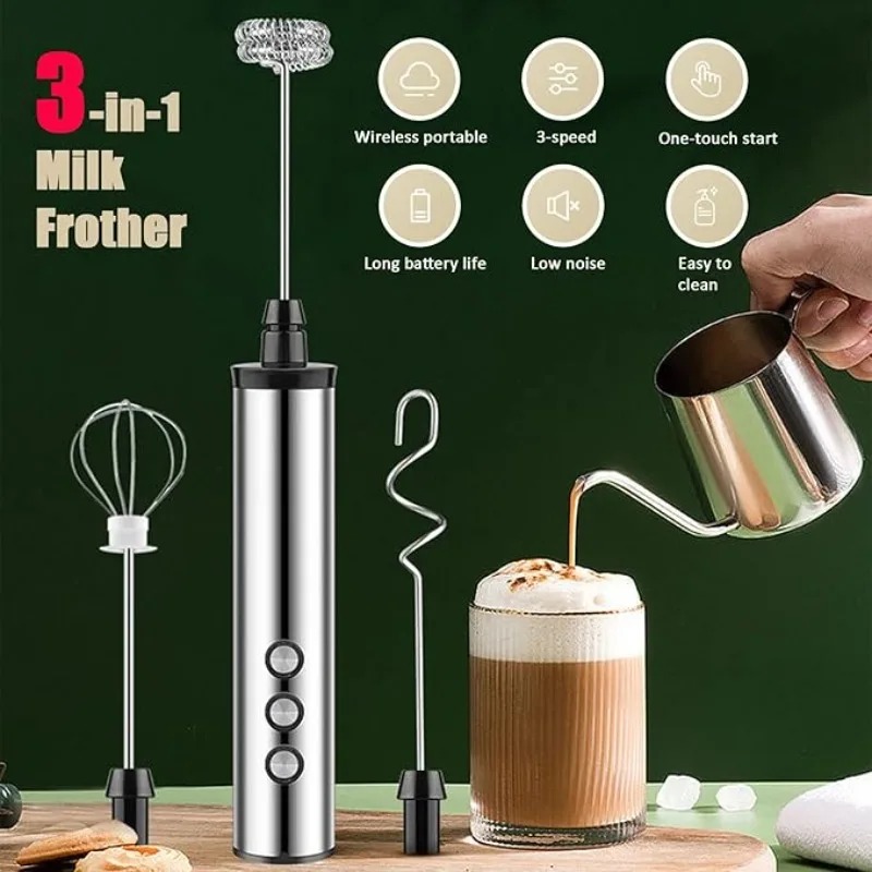 Электрический ручной миксер-вс – обзор и цена Electric Milk Frother Handheld
