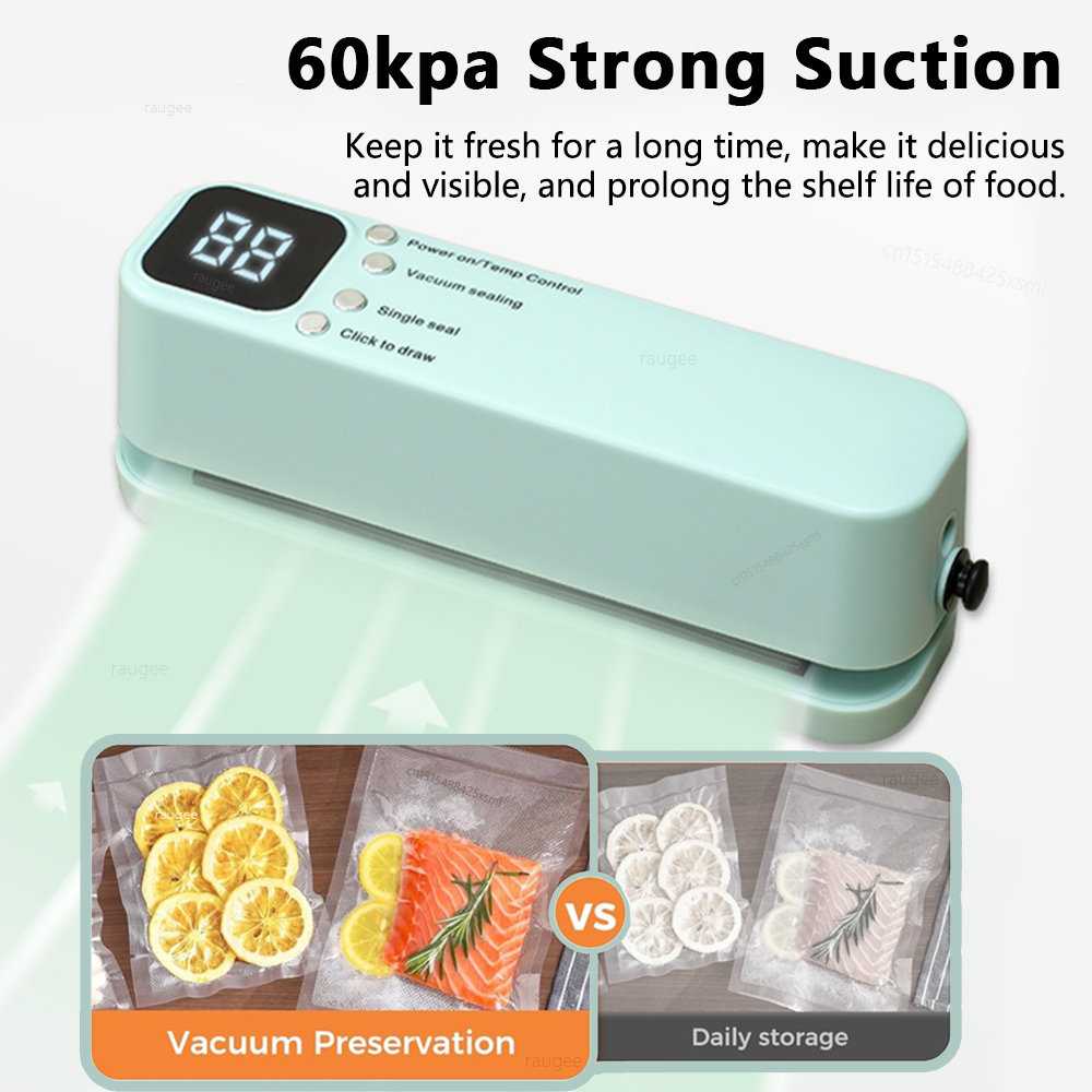 Портативный мини-вакуумный упа – обзор и цена Food Vacuum Sealer Machine