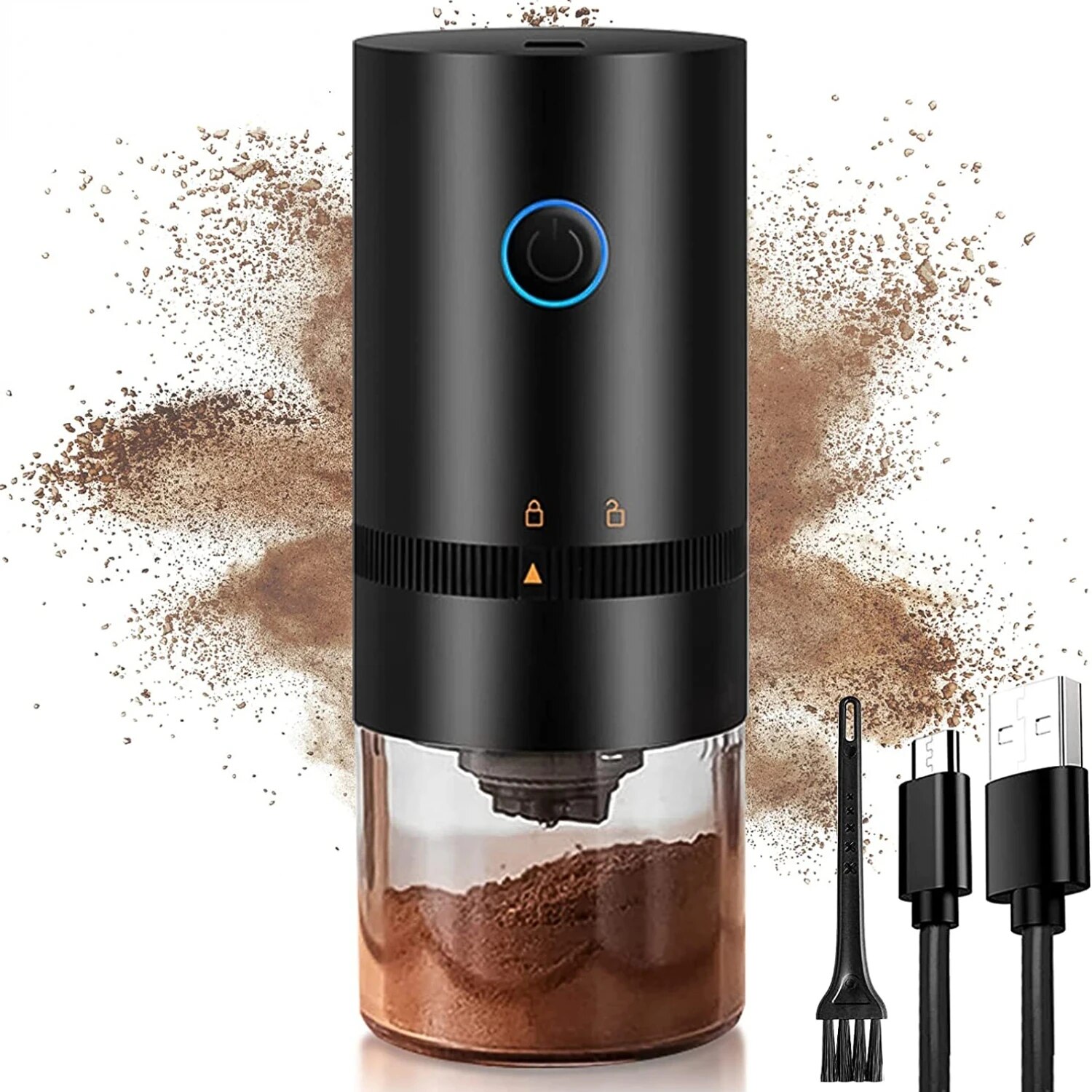 Подборка AliExpress Кофемолка  – обзор и цена Coffee Bean Grinder Electric