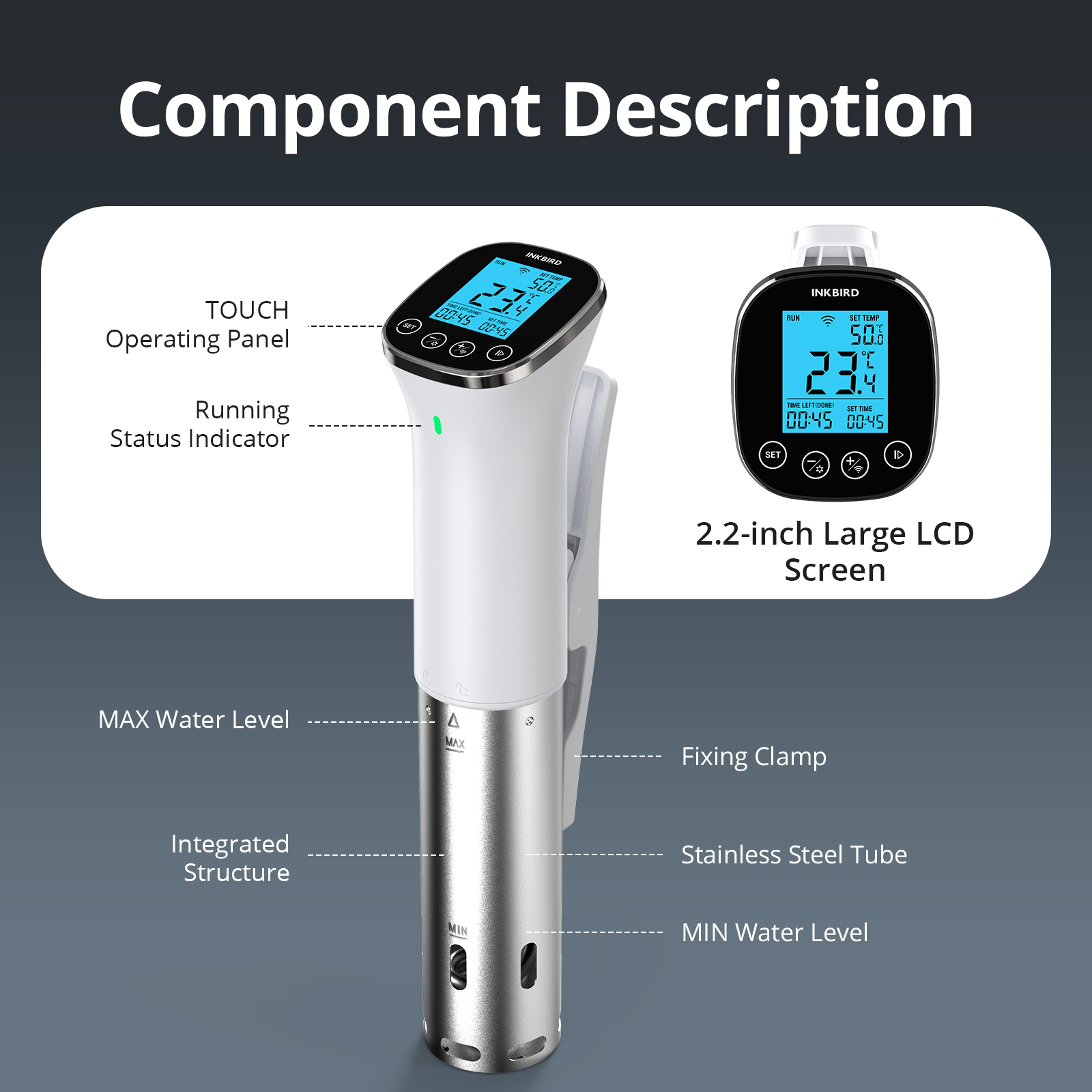 INKBIRD SSV-103-W 1000W WiFi S – обзор и цена Digital Sous Vide Precision Cooker