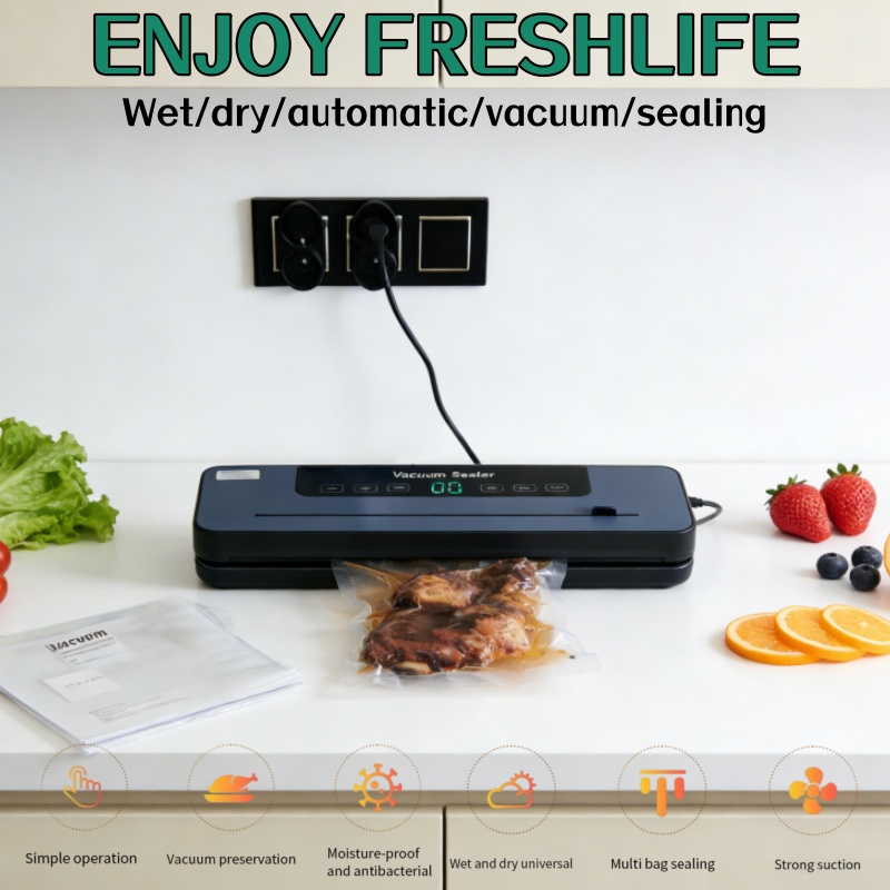 Автоматический электрический в – обзор и цена Food Vacuum Sealer Machine