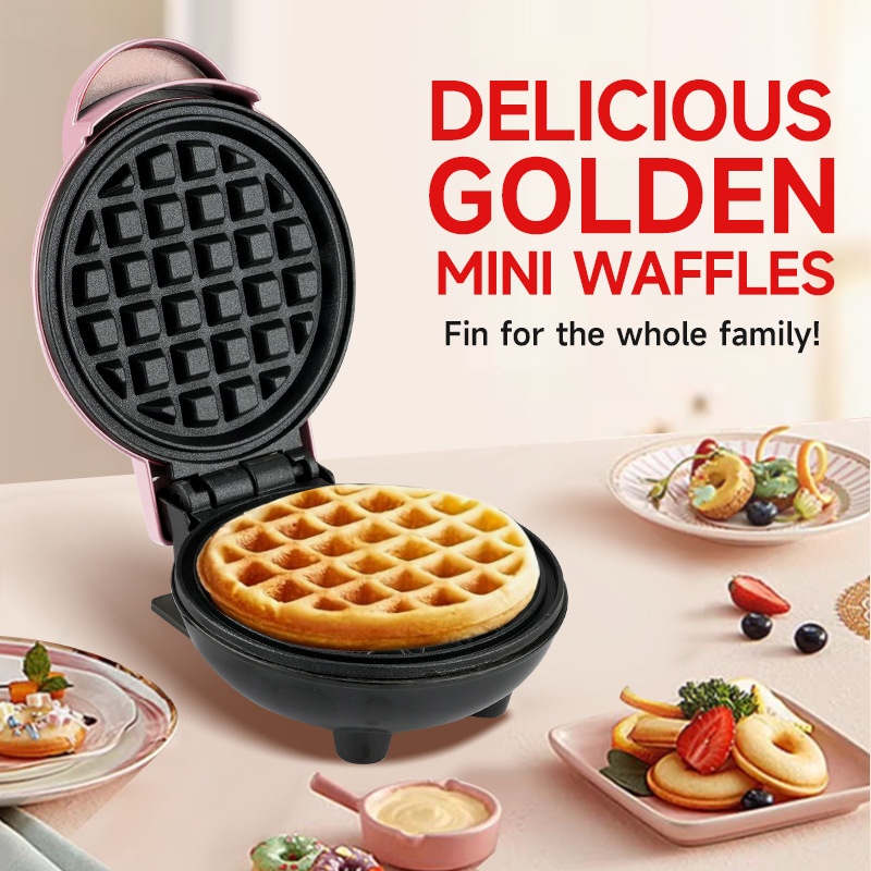 Мини-вафельница электрическая  – обзор и цена Mini Waffle Maker Machine