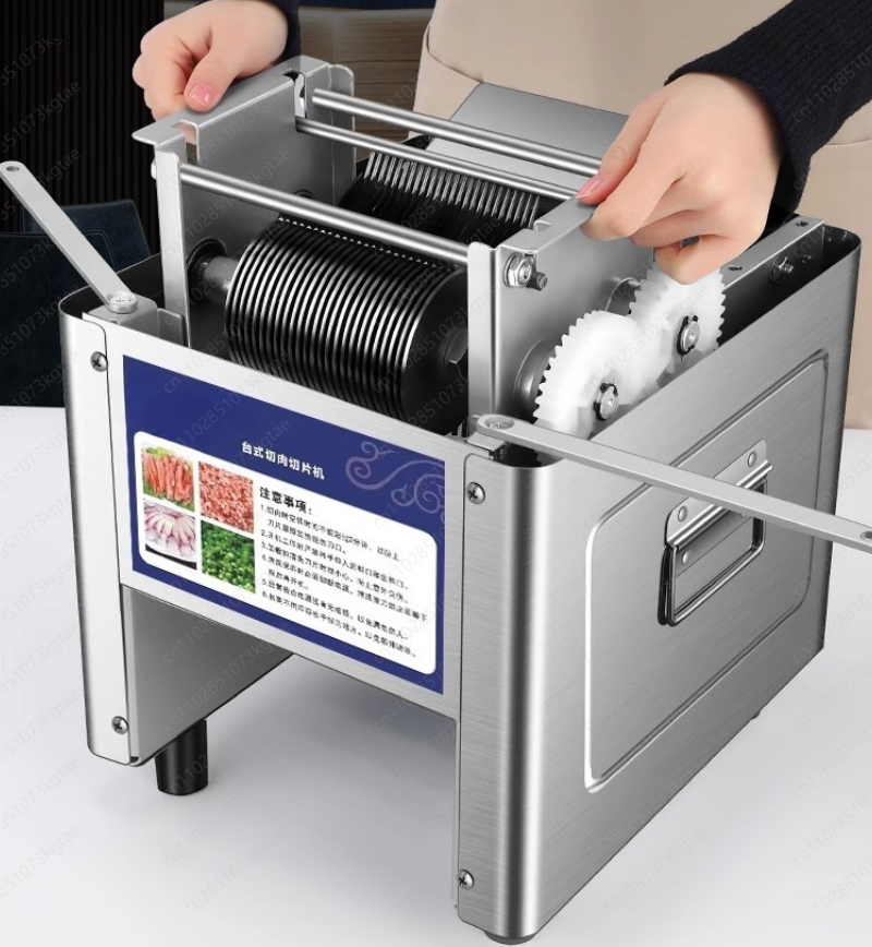 Электрическая мясорубка 220 В, – обзор и цена Automatic Meat Slicer Home