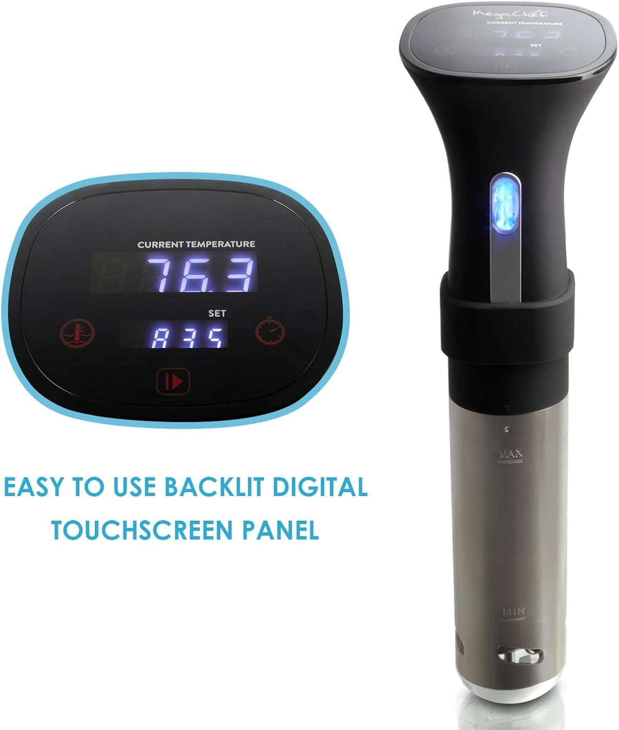 Прецизионная су-вид-печь с имм – обзор и цена Digital Sous Vide Precision Cooker